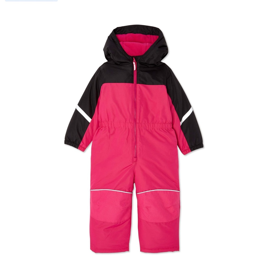 Toddler Girl One Piece Snowsuit